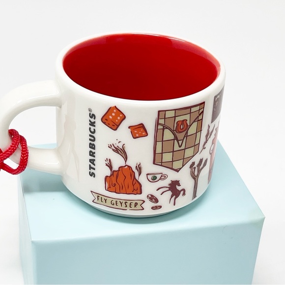 Starbucks "Been There Series" Nevada Mini Espresso Ornament Mug Cup 2 oz - Picture 2 of 8